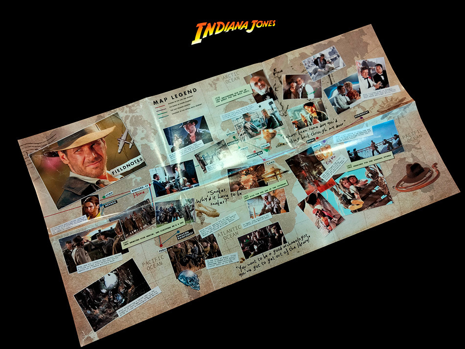 Primeras imágenes del Digipak de Indiana Jones en UHD 4K y Blu-ray 6
