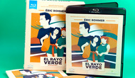 Fotografías del Blu-ray de El Rayo Verde con funda y libreto