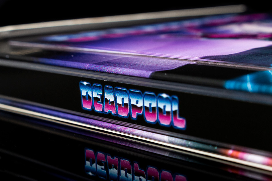 Fotografías del Steelbook lenticular de Deadpool en UHD 4K y Blu-ray 2