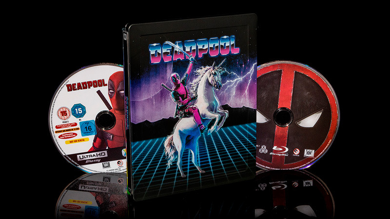 Fotografías del Steelbook lenticular de Deadpool en UHD 4K y Blu-ray