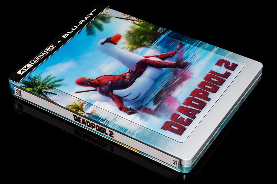 Fotografías del Steelbook lenticular de Deadpool 2 en UHD 4K y Blu-ray 1