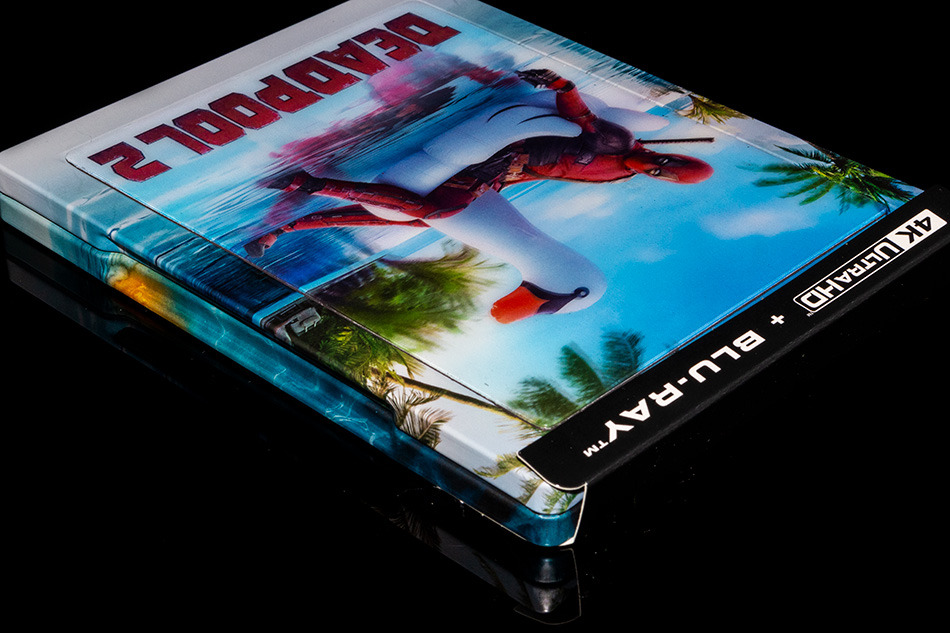 Fotografías del Steelbook lenticular de Deadpool 2 en UHD 4K y Blu-ray 4