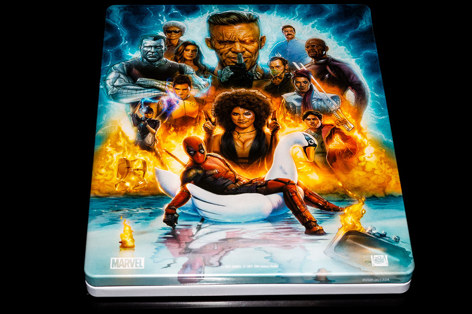 Fotografías del Steelbook lenticular de Deadpool 2 en UHD 4K y Blu-ray 8