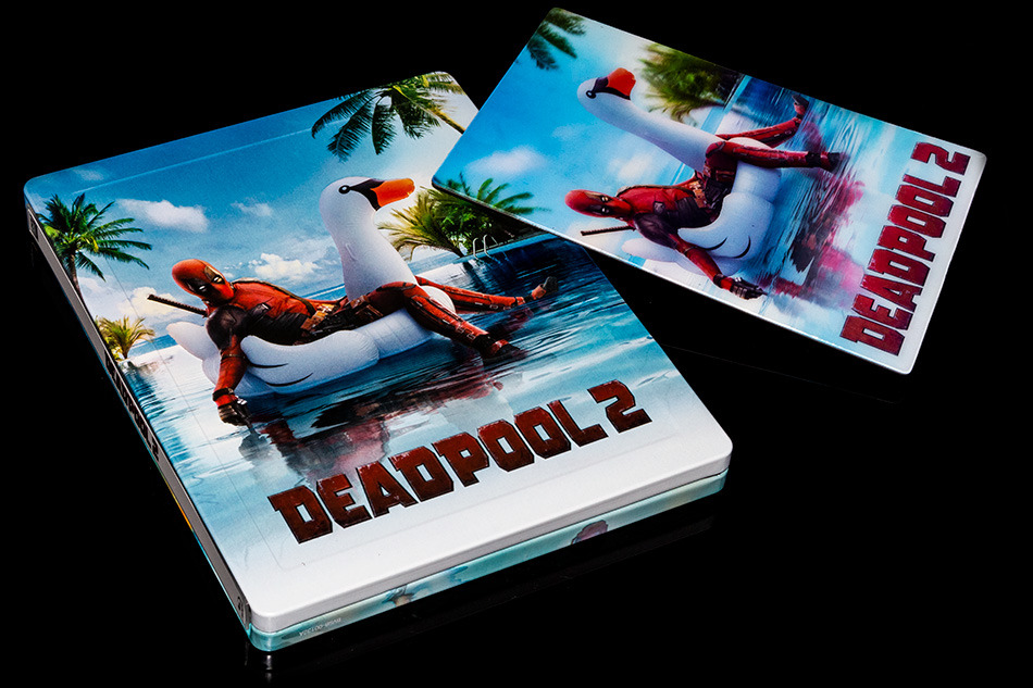 Fotografías del Steelbook lenticular de Deadpool 2 en UHD 4K y Blu-ray 9