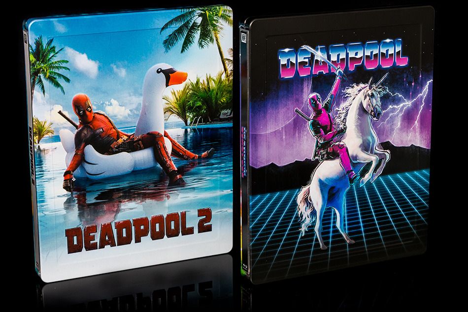 Fotografías del Steelbook lenticular de Deadpool 2 en UHD 4K y Blu-ray 14