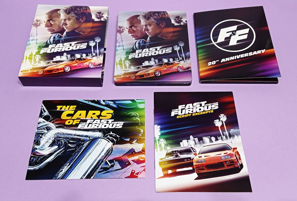 Fotografías del Steelbook de The Fast and the Furious (A Todo Gas) en UHD 4K 10