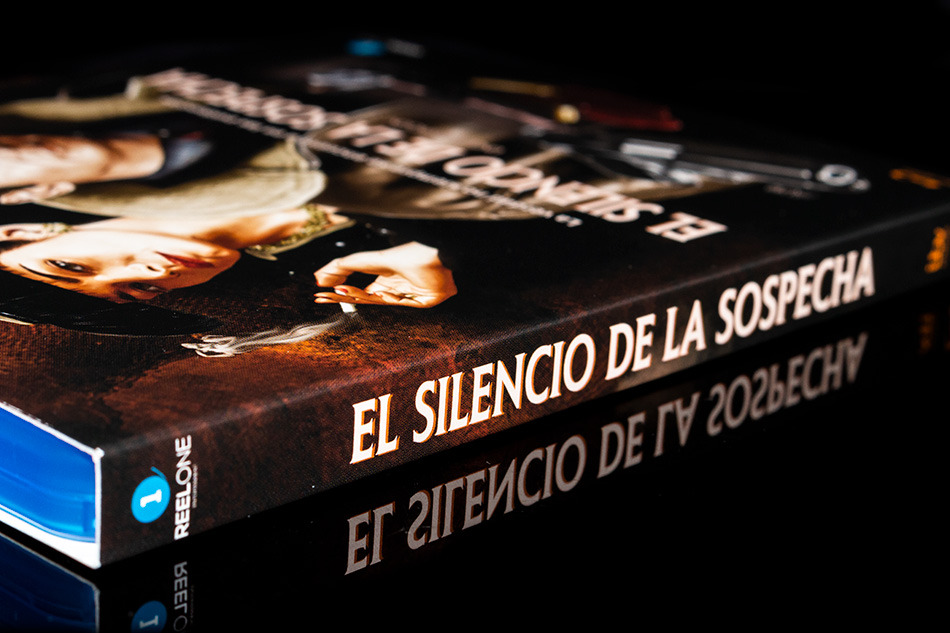 Fotografías de la edición con funda y libreto de El Silencio de la Sospecha en Blu-ray 1