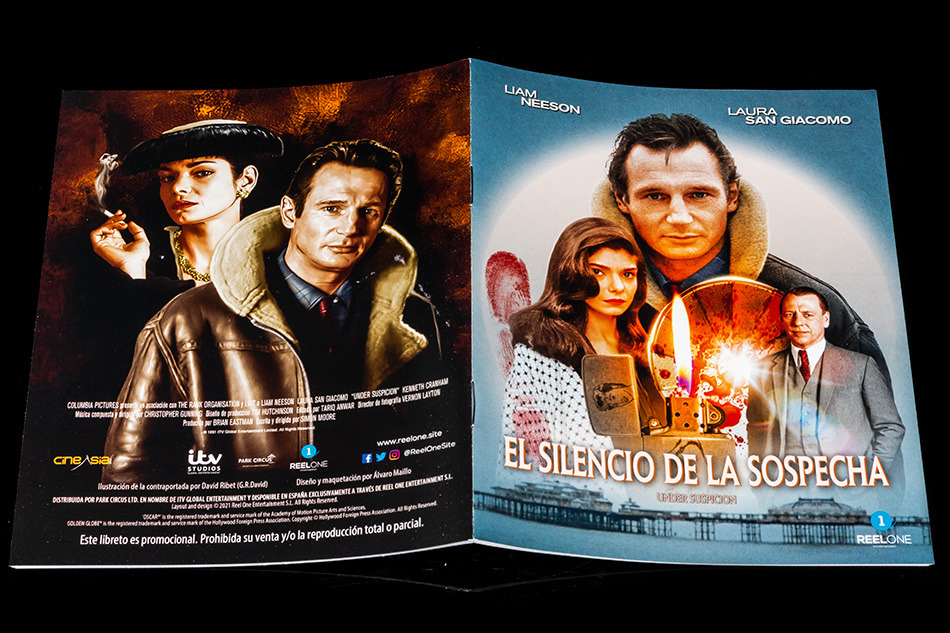 Fotografías de la edición con funda y libreto de El Silencio de la Sospecha en Blu-ray 14