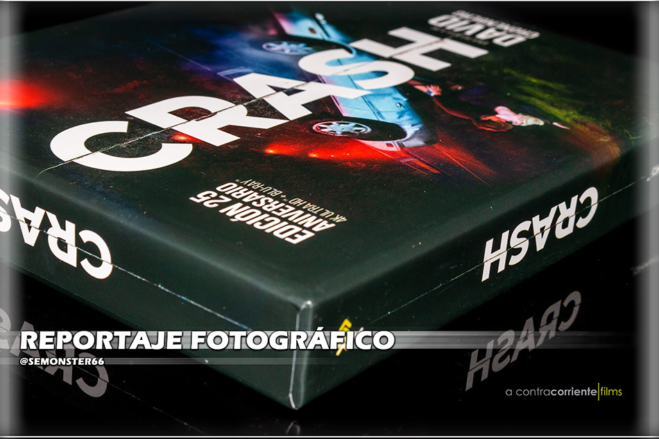 Fotografías de la edición 25º aniversario de Crash en UHD 4K y Blu-ray 1