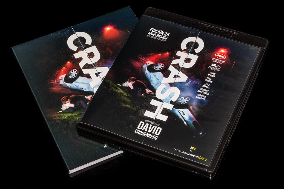 Fotografías de la edición 25º aniversario de Crash en UHD 4K y Blu-ray 10