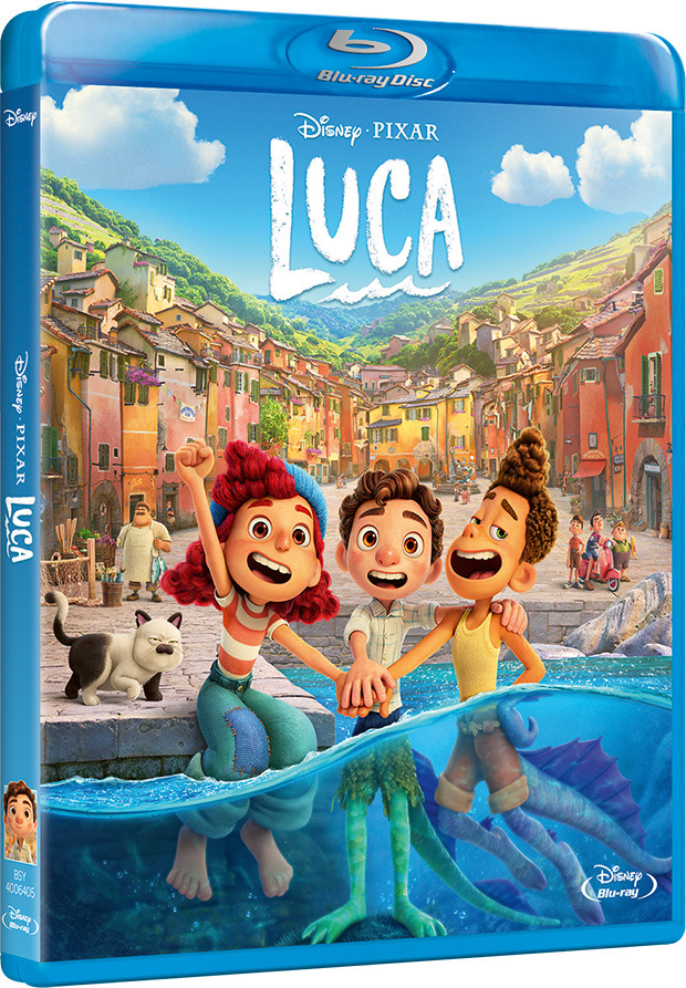 Luca de Disney·Pixar anunciada en Blu-ray y Steelbook