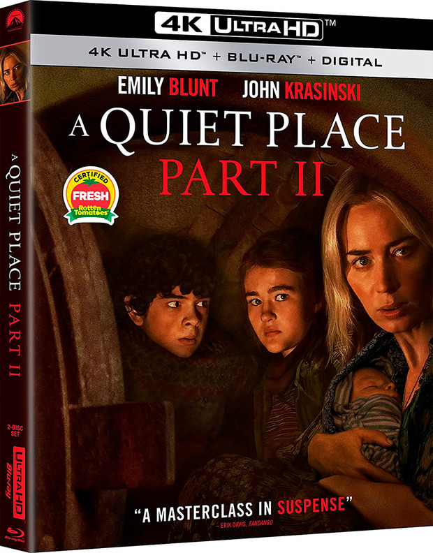 Primeras informaciones sobre Un Lugar Tranquilo 2 en Blu-ray y UHD 4K