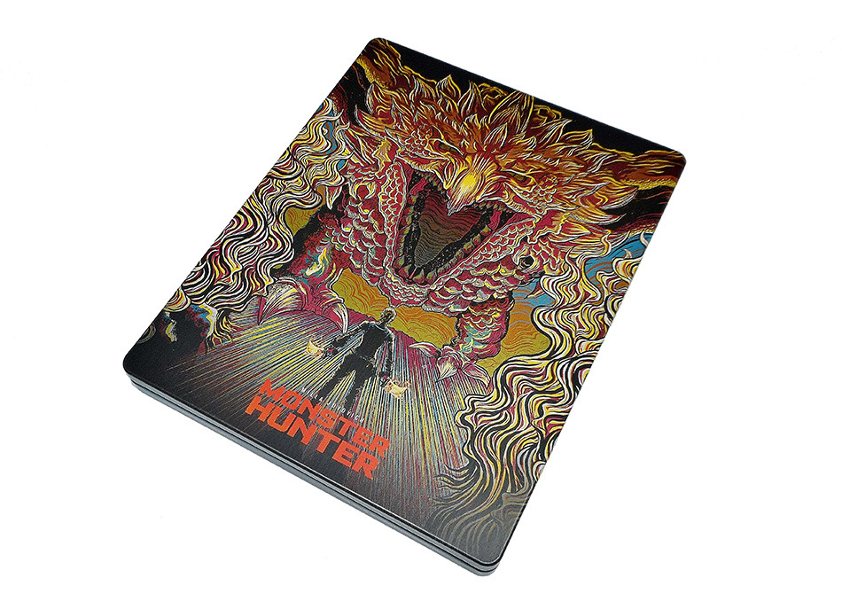 Fotografías del Steelbook de Monster Hunter en UHD 4K y Blu-ray 9