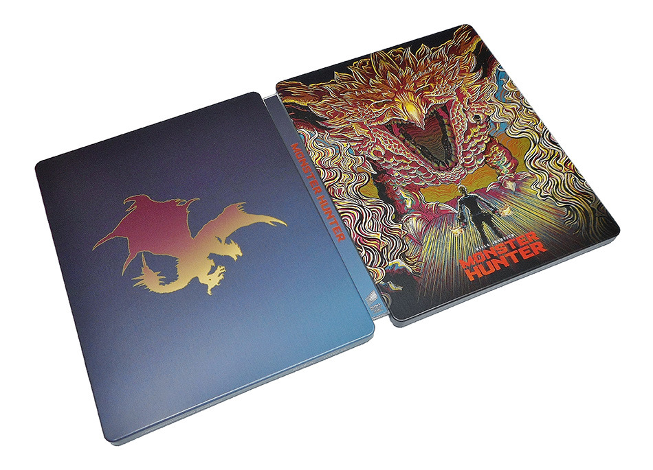 Fotografías del Steelbook de Monster Hunter en UHD 4K y Blu-ray 11