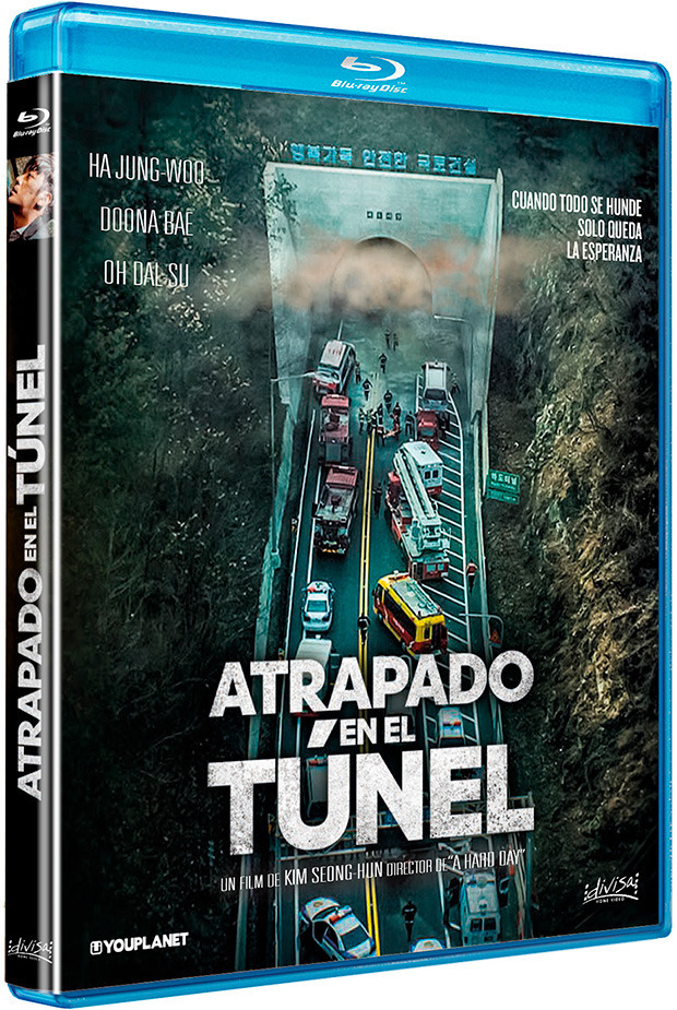 Anuncio oficial del Blu-ray de Atrapado en el Túnel 1