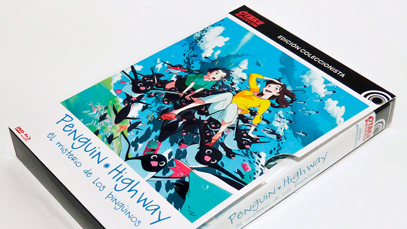 Fotografías de la Otaku Edition de Penguin Highway (El Misterio de los Pingüinos) en Blu-ray