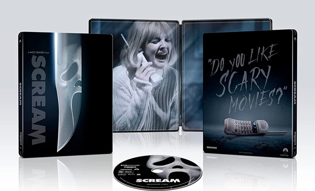 Paramount editará la película Scream en Blu-ray, UHD 4K y Steelbook
