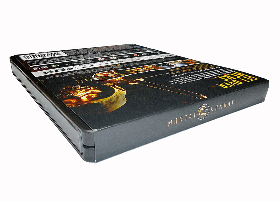 Fotografías del Steelbook de Mortal Kombat en UHD 4K y Blu-ray 4