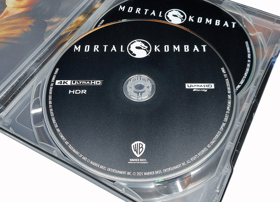 Fotografías del Steelbook de Mortal Kombat en UHD 4K y Blu-ray 12