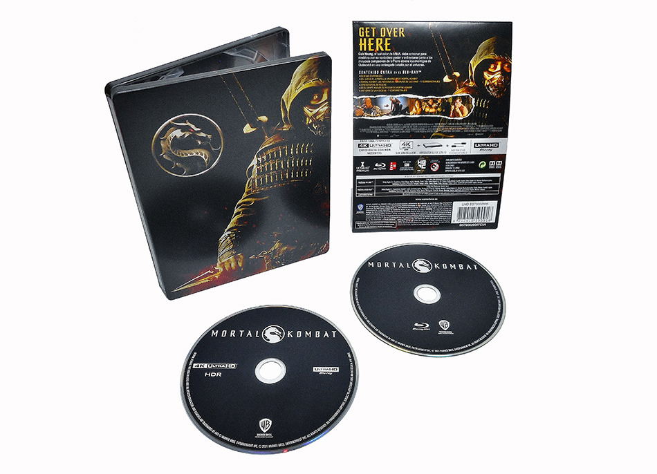 Fotografías del Steelbook de Mortal Kombat en UHD 4K y Blu-ray 17