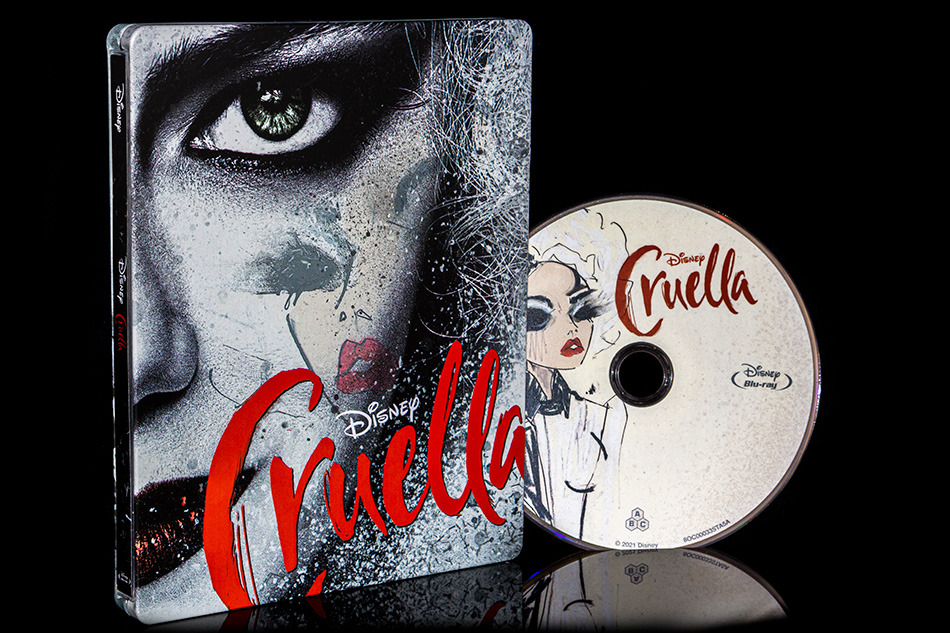 Fotografías del Steelbook de Cruella en Blu-ray 16