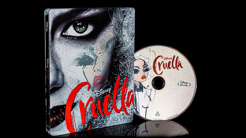 Fotografías del Steelbook de Cruella en Blu-ray