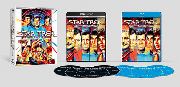 Primeros detalles del Ultra HD Blu-ray de Star Trek: The Original 4 Movie Collection - Bodegón