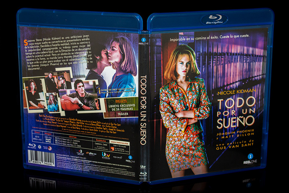 Fotografías de la edición con funda y libreto de Todo por un Sueño en Blu-ray 12