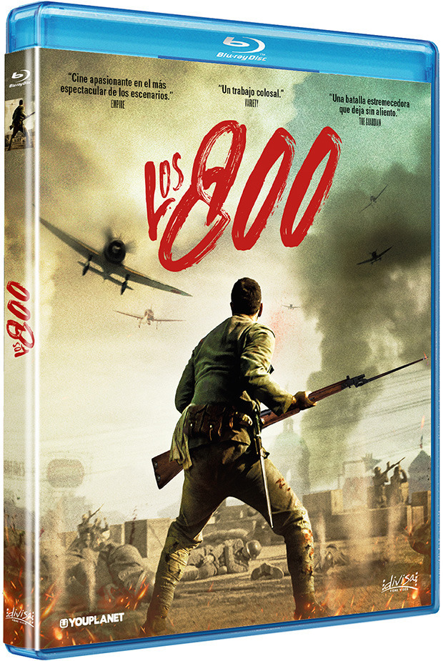 Anuncio oficial del Blu-ray de Los 800 1