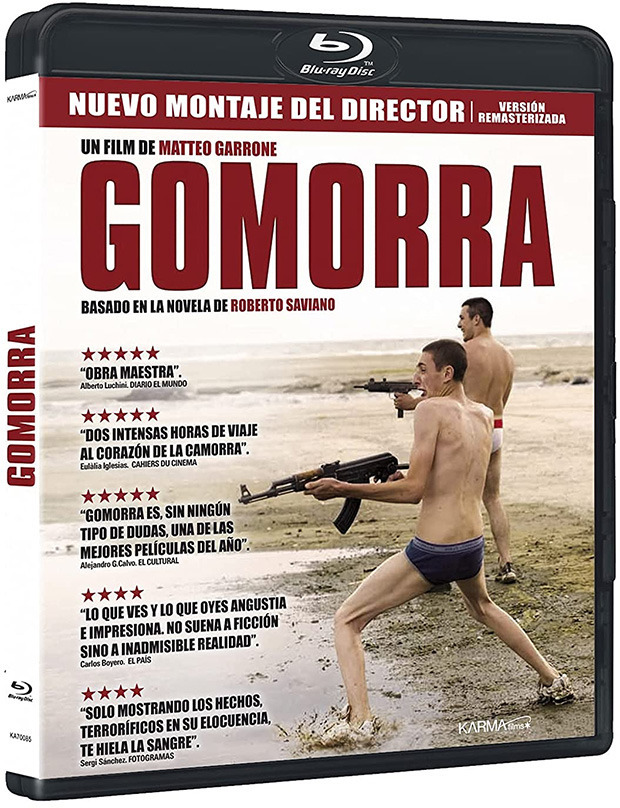 Detalles del Blu-ray de Gomorra - Montaje del Director 1