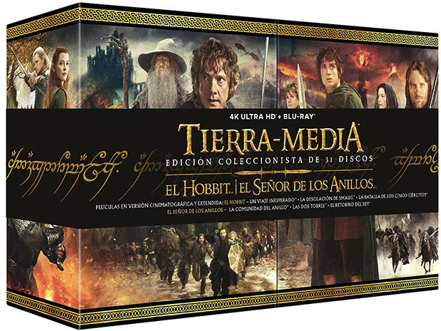 Más información de Pack Tierra Media - Edición Coleccionista en Ultra HD Blu-ray 2