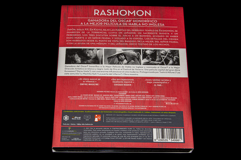 Fotografías de Rashomon en Blu-ray 7