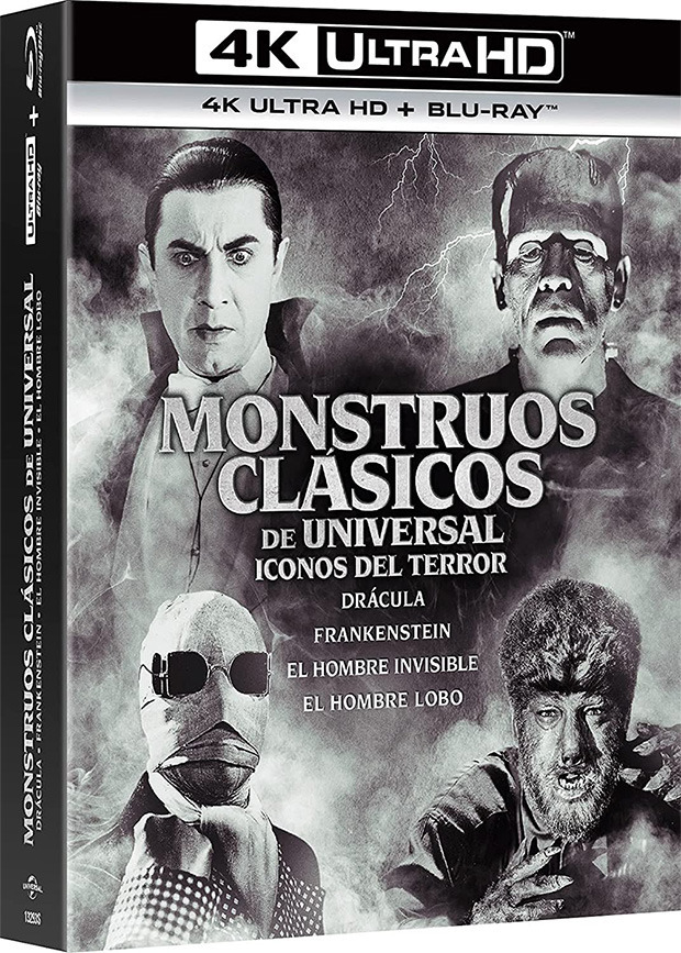 Monstruos Clásicos Universal Ultra HD Blu-ray 1
