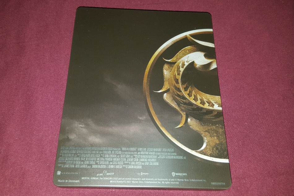 Fotografías del Steelbook de Mortal Kombat en Blu-ray (Italia) 9