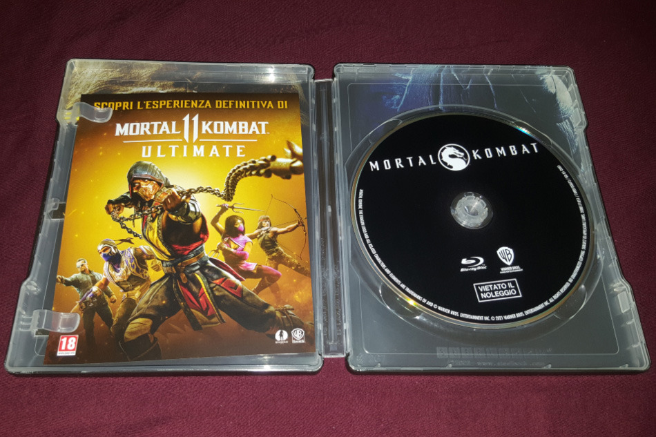 Fotografías del Steelbook de Mortal Kombat en Blu-ray (Italia) 16