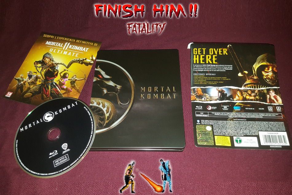 Fotografías del Steelbook de Mortal Kombat en Blu-ray (Italia) 22