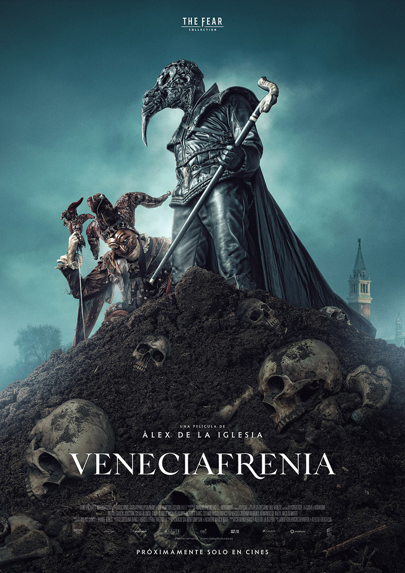 Teaser tráiler y nuevo póster de Veneciafrenia, dirigida por Álex de la Iglesia