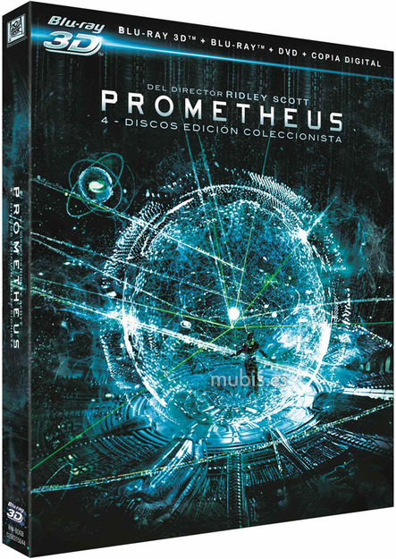 Características de Blu-ray de Prometheus