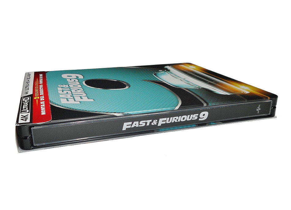 Fotografías del Steelbook de Fast & Furious 9 en UHD 4K y Blu-ray 4