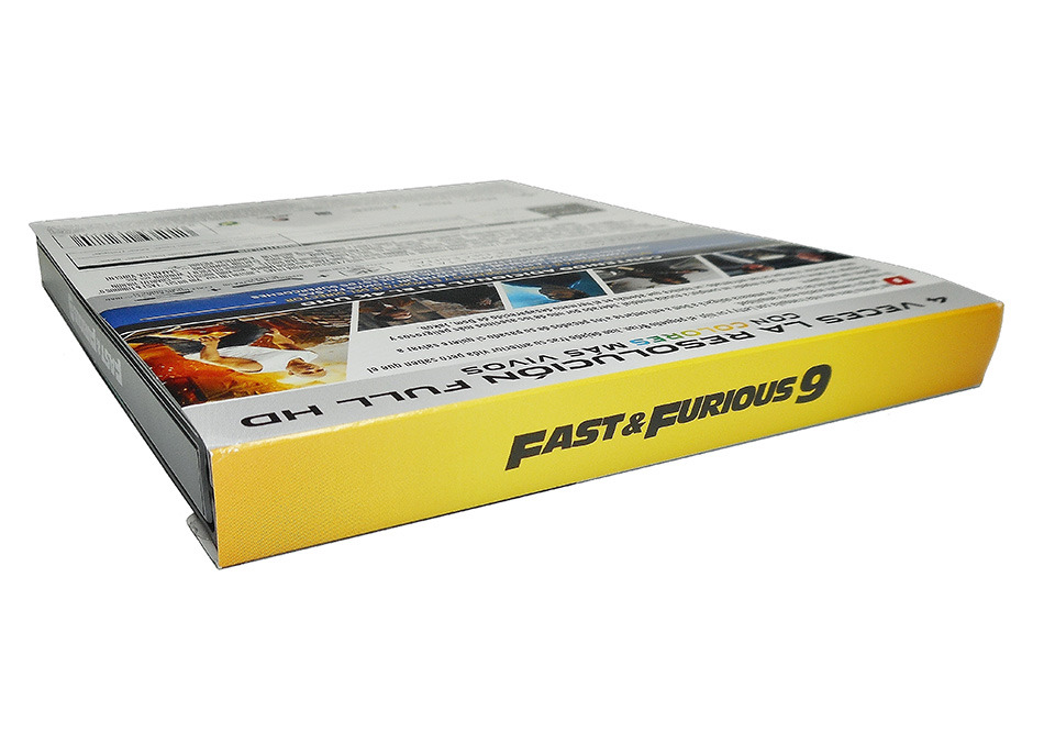 Fotografías del Steelbook de Fast & Furious 9 en UHD 4K y Blu-ray 5