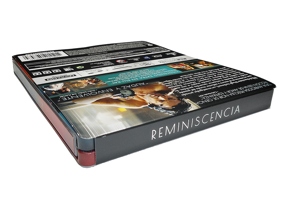 Fotografías del Steelbook de Reminiscencia en UHD 4K y Blu-ray 4