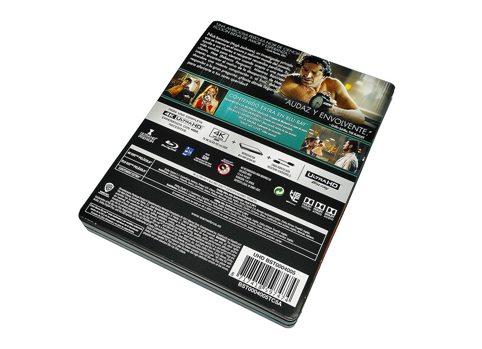 Fotografías del Steelbook de Reminiscencia en UHD 4K y Blu-ray 5