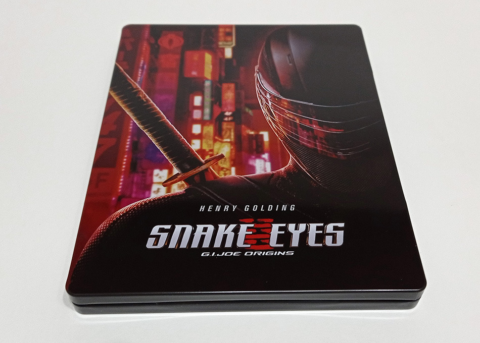 Fotografías del Steelbook de Snake Eyes: El Origen en UHD 4K y Blu-ray 2