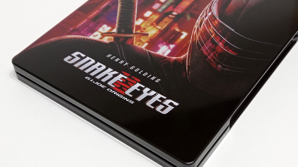 Fotografías del Steelbook de Snake Eyes: El Origen en UHD 4K y Blu-ray 3