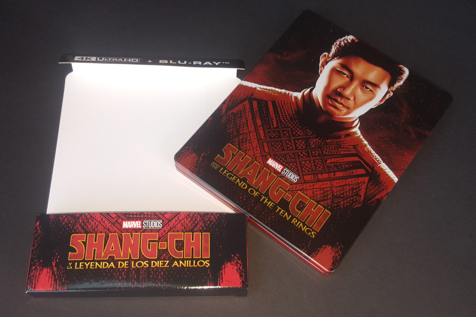 Fotografías del Steelbook de Shang-Chi y la Leyenda de los Diez Anillos en UHD 4K y Blu-ray 7