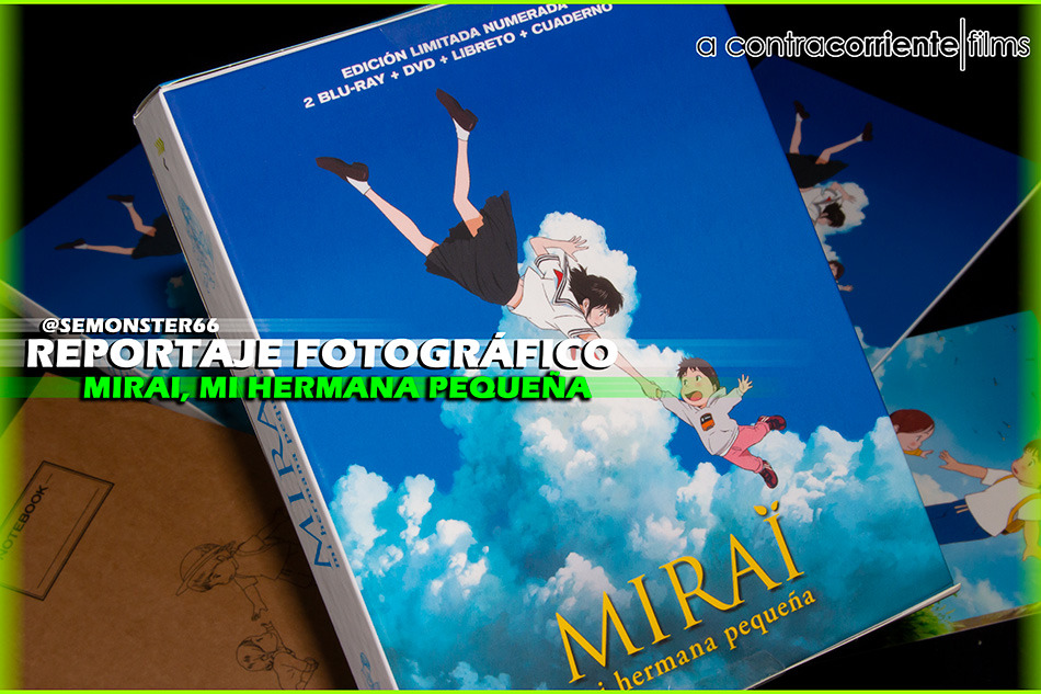Fotografías de la edición limitada de Mirai, Mi Hermana Pequeña en Blu-ray 1
