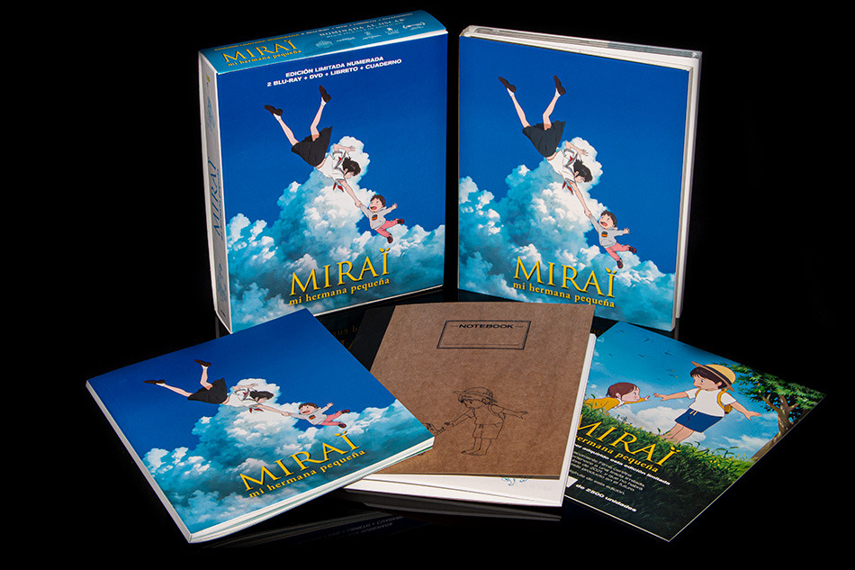 Fotografías de la edición limitada de Mirai, Mi Hermana Pequeña en Blu-ray 25