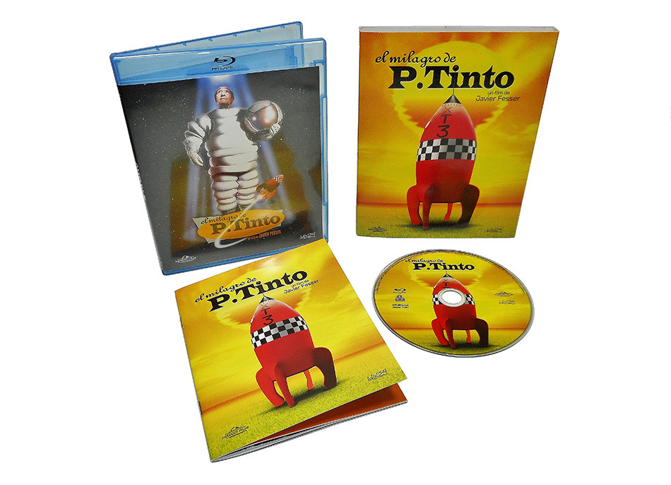 Fotografías de El Milagro de P. Tinto en Blu-ray con funda y libreto 15