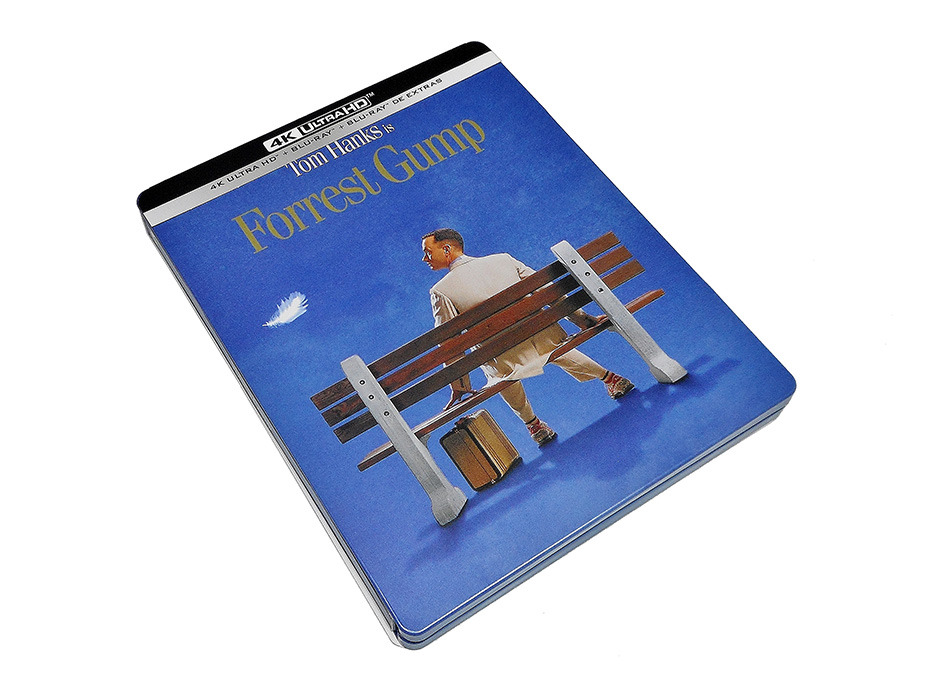 Fotografías del Steelbook de Forrest Gump en UHD 4K y Blu-ray 2