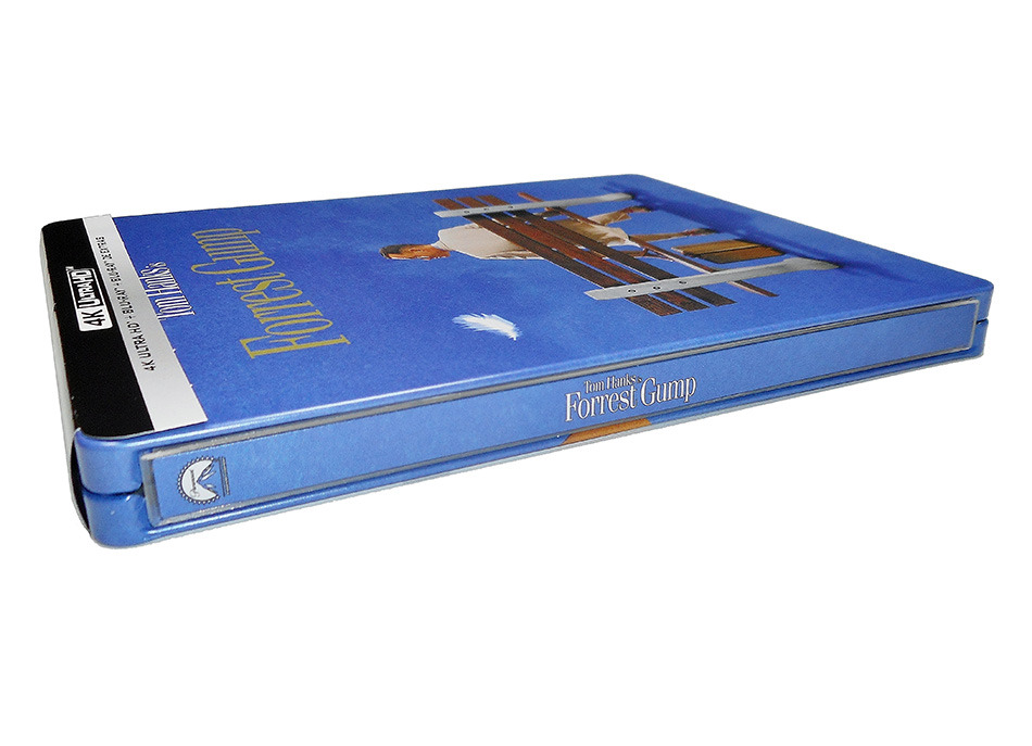 Fotografías del Steelbook de Forrest Gump en UHD 4K y Blu-ray 4